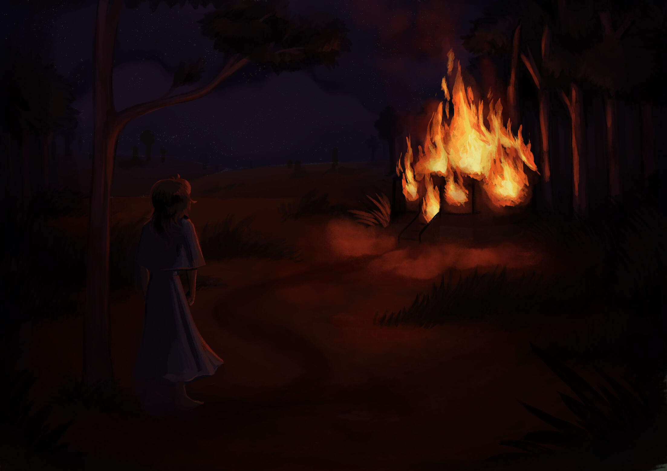 Australian environment painting - 3