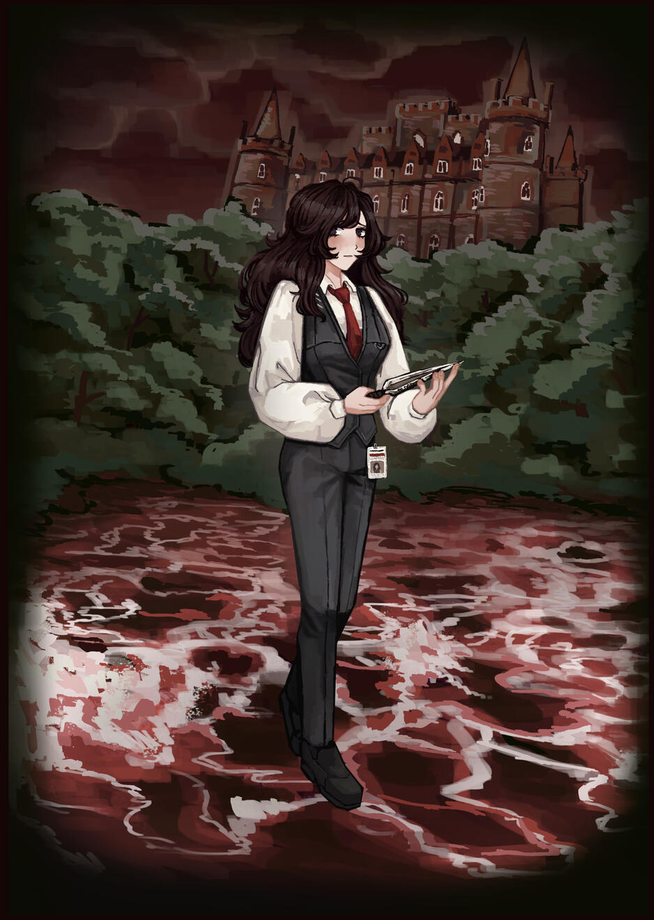 style study / original character art