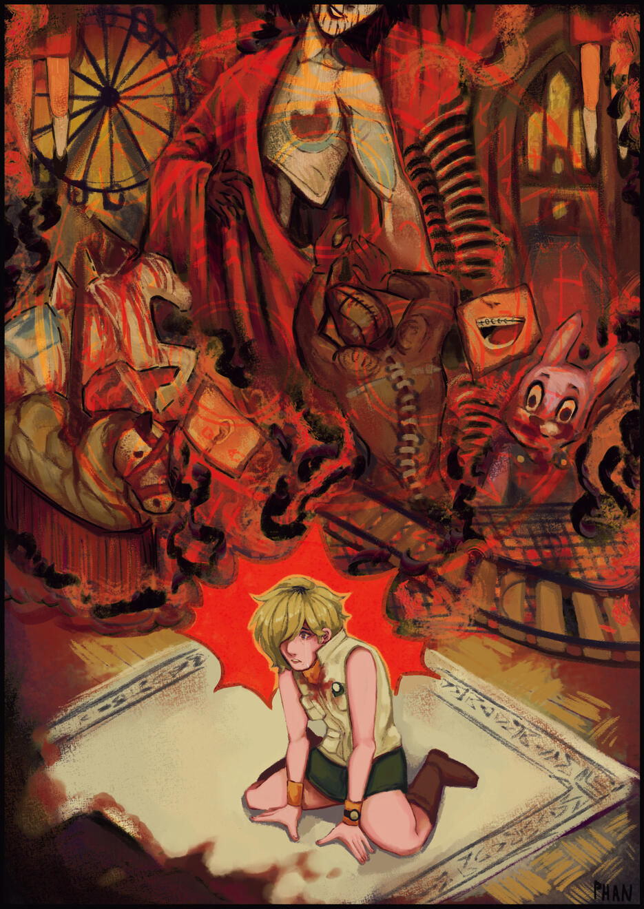 fanart of Silent Hill 3