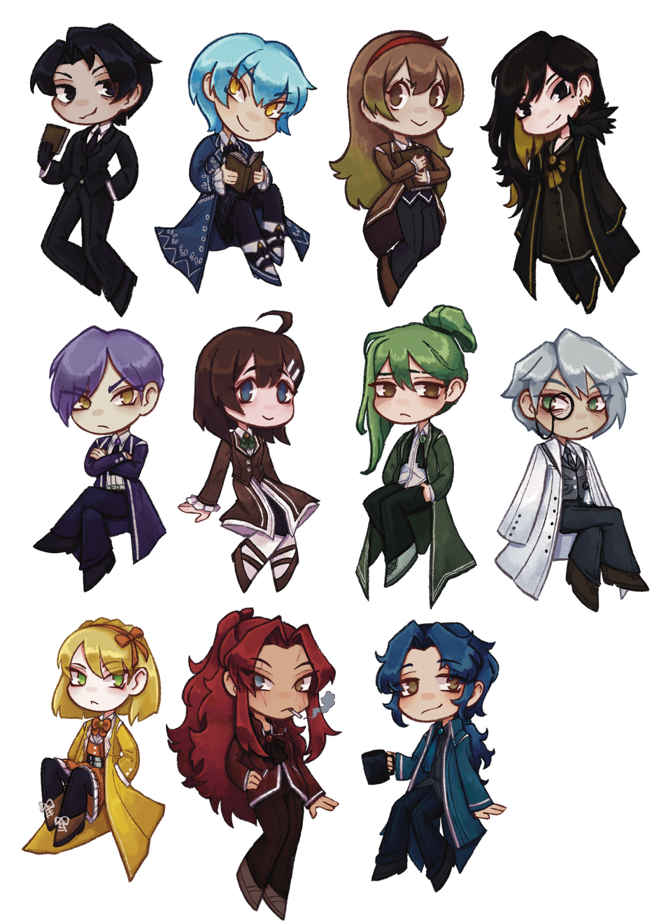 fanart of Library of Ruina