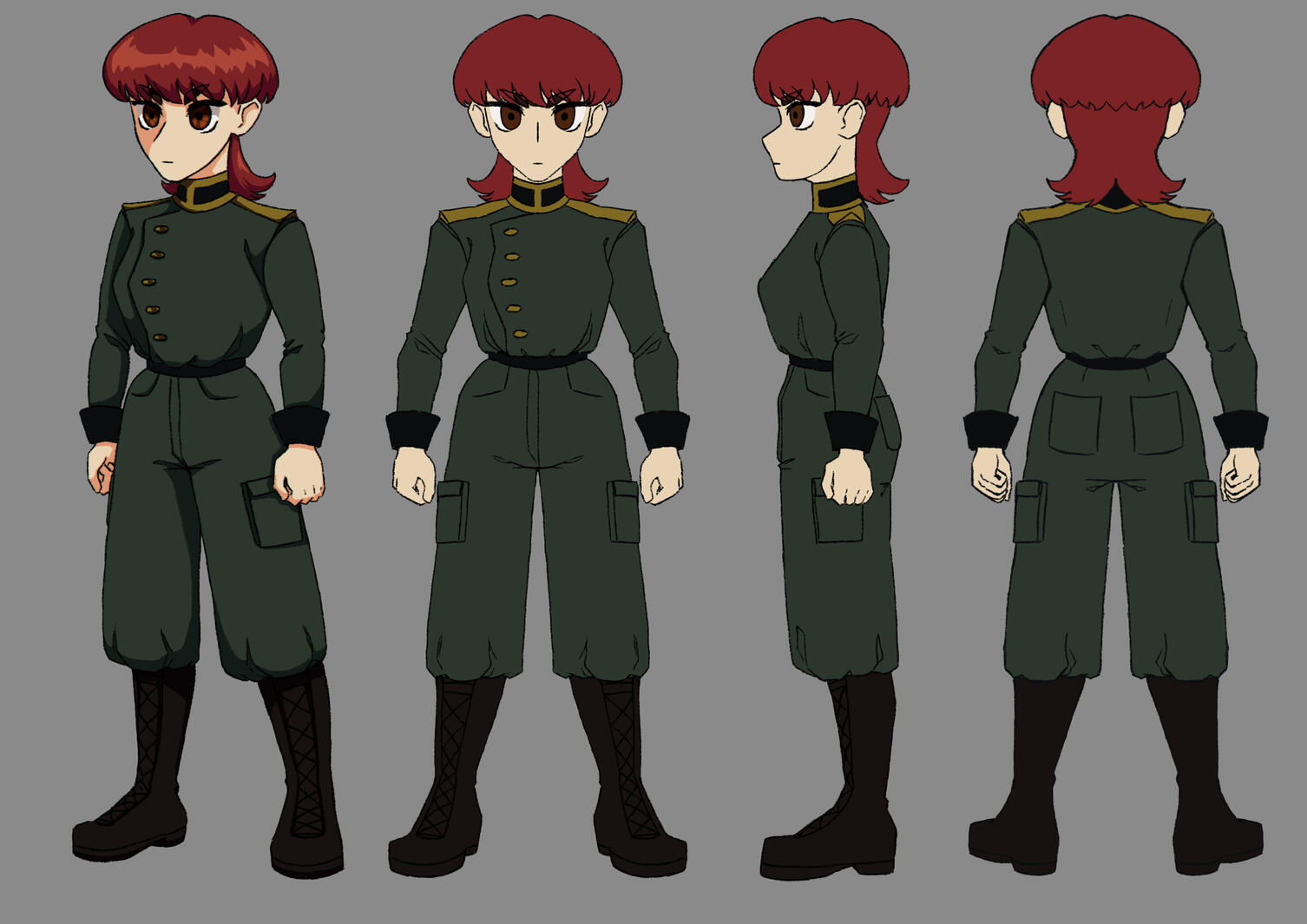 character turnaround - Sasha