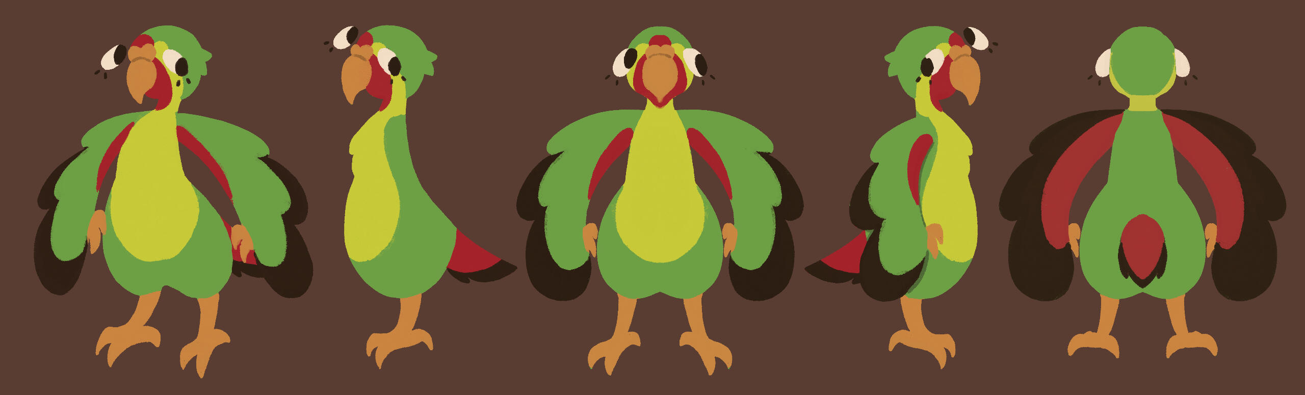 character turnaround - Polly