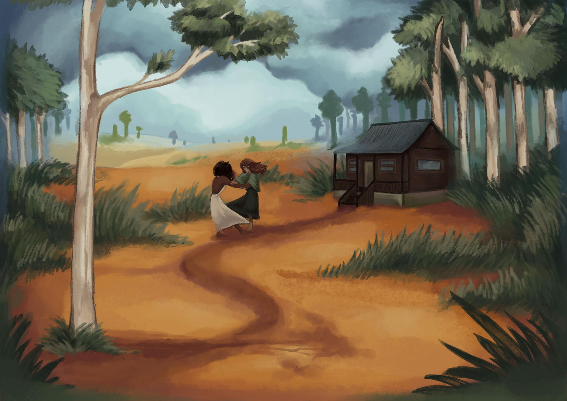 Australian environment painting - 1