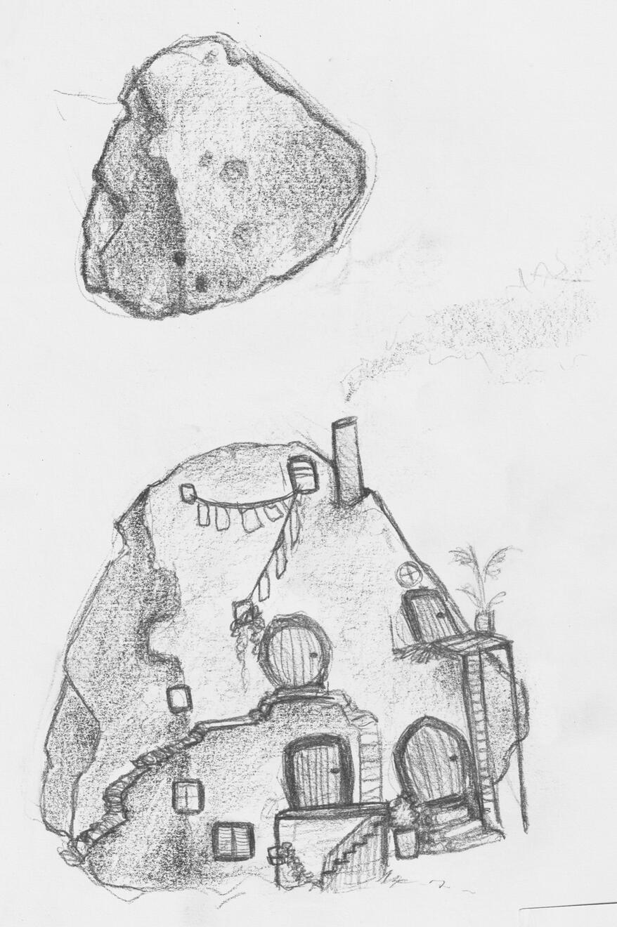 designing environment from life drawing