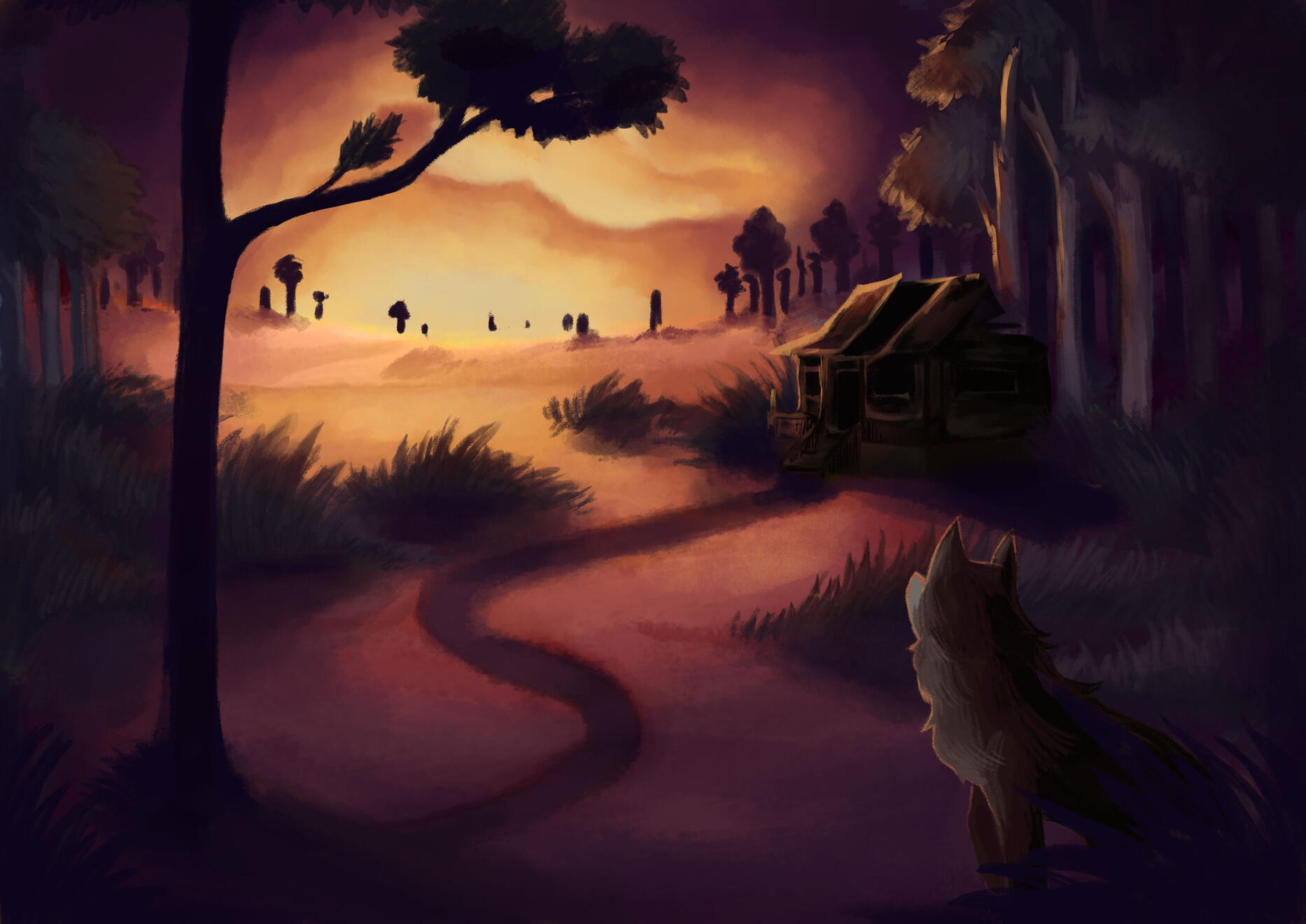 Australian environment painting - 4